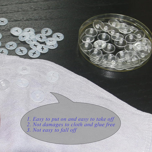 LXLVOUEG 32 PCS Running Race Bib Clips, Running Race Bib Holder for Runers Race Number Buckle Fixing Clips Fasteners