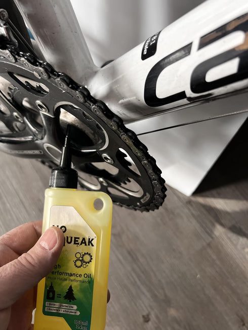 No Squeak 3.4oz High Performance Penetrating Oil Bike Chain Lubricant, Door Hinge & Lock Lubricant, Rust Remover