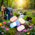 Fansoftiks 500 Paper,5 Sheets Colorful Disposable Soap Boxes Hand Cleaner Fragrance Mini Color Soap Papers for school