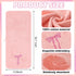 Tegeme 3 14 31 Inches Pcs Bow Microfiber Gym Towels Coquette Embroidered Bow Bigger Size Soft Quick Drying Towels x