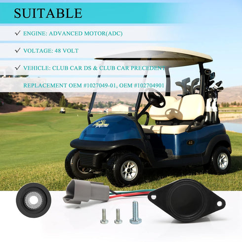 Golf Cart IQ Speed Sensor Deluxe Set for Increased Stability & Speed for 48V Electric Golf Cart