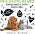 110 Biodegradable Dog Wipes, 100% Plastic Free for Full Body, Eye, Ear, Bum & Paws Grooming, Fragrance Free