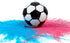 Gender Reveal Soccer Ball with Powder, Exploding Soccer Balls Kit with Pink and Blue Colour Packs + Soccer Ball Shell