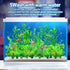 30pcs Fish Tank Accessories, Green Plastic Plants for Aquarium Decorations
