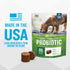 VetIQ Probiotic Supplement for Dogs, 60 Count Digestive Support, Nourishes Gut Bacteria, Hickory Smoke Flavor