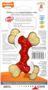 Nylabone Double Bone Power Chew Toy for Dogs, Bacon Flavor, X-Small - Up to 15 lbs, 1 Count