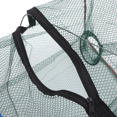3-Pack 18.11X8.66X8.66 Inches Portable Lobster Net Collapsible Crab Trap Foldable Shrimp Crawfish Fishing Net Outdoor