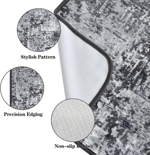 2 Pack 36"x41" Qeils Washable Pee Pads for Dogs, Reusable Super Absorbent Leakproof Training Pads, Non-Slip Potty