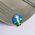 Magnetic Golf Hat Clips 4, 6, or 8 PCS Ball Marker Holders for Caps, Hats, Gloves, Bags, Visor, Belt (Black, Bronze)