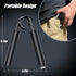 Grip Strength Trainer 4 Pack, 50LB-200LB Metal Hand Grip Strengthener for Muscle Building and Hand Rehabilitation