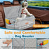 60 lbs 2 Large Dog Car Seat, Dogs Car Bed for Large Dogs Under or Small Breeds, Comfortable Dog Booster Carseat