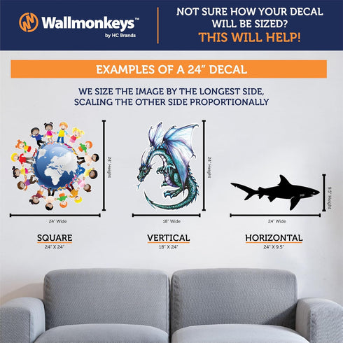 Wallmonkeys Vector Circuit Board Abstract Peel and Stick Wall Decals, 24" H x 24" W
