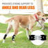 NeoAlly Short Rear Leg Hock Brace, Dog Leg Brace for Rear Leg Support, Large, Black, 1 Pair
