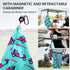 Golf Towels for Golf Bags Value 2 Pack 21"x16" and 12"x8" Set with Magnetic Retractable Carabiner