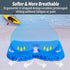 Kayak Seat Cushion, Anti Slip Thicken Gel Pad, Breathable Waterproof Cushion for Kayaks, Canoe, and Boat, Blue 2 Packs