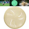 Glow-in-The-Dark Dog Flying Discs - Interactive Soft Lightweight Catch and Fetch Toys for Medium Large Dogs