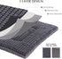 BVAGSS Reversible Dog Crate Pad 24''x18'' Light Grey, Memory Foam Dog Bed, Washable Pet Cushion for Small Dogs