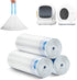 MeoWant Cat Litter Box Liner - 60PCS Heavy Duty Drawstring Trash Bags