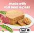 5.5 oz (Pack 12) Purina Beneful with Real Beef and Peas Wet Dog Food Loaf - Can