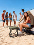 Generic Portable Folding Camping Stool with Storage Bag, Compact Collapsible Mini Chair for Fishing, Hiking, BBQ