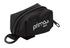 Dog Poop Bag Holder with Leash Attachment, Black - Includes 1 Roll of Poop Bags, Lightweight Fabric Dispenser