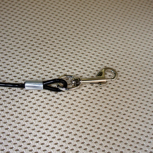 Mogoko Pet Dog Car Seat Belt Restraint - Coated Stainless Steel Chew Proof Vehicle Safety Tether Cable