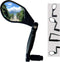 Hafny New Handlebar Bike Mirror - HD, Blast-Resistant Glass Lens, Left Side Bar End Fitting