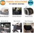 2 8 lbs. K&H Pet Products Center Console Dog Car Seat for Small Dogs & Cats, Secure Armrest Booster Pet Carrier