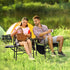 VINGLI Camping Chairs, Directors Chair, Camping Chair with Side Table & Carry BagHeavy Duty Camping Chairs for Adults