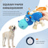 IOKHEIRA Indestructible Dog Plush Toy for Large Aggressive Chewers, Squeaky Stuffed Animals with Cotton Material and