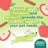 Honest to Goodness Plant Snacks Happy Feet Apple & Cinnamon Recipe Dog Treats, 8oz, Enriched with Omega 3s
