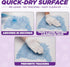 50 Count 59oz, 24x24 Inch POOPH Potty Pads Superior Absorbency & Odor Control Absorbs Leak-Proof, Track-Proof