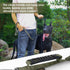 Tactical Dog Leash Heavy Duty - 4-6ft No Pull Bungee for Medium Large Dogs with Comfortable Padded Double Handle, Green