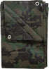 Stansport Rip Stop Tarp, 6' x 8', Green Camo