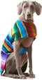 Handmade Dog Poncho by Baja Ponchos from Authentic Mexican Blanket (Blue, X-Large)