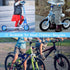 PRUNUS Kids No-Slip Soft Rubber Bike Handlebar Grips - Universal for Bicycles, Scooters, Balance Bikes, MTB