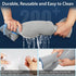 Aquarium Filter Media, Upgraded 8-Layer Sponge Pad for Fish Tank & Pond, Reusable & Washable Filter Floss (11.8” x