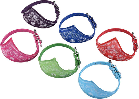 Cosmos Pet Bandana Puppy Dog Scarf with Adjustable Buckle, Pack of 6 for Dog Cat Decoration (Small)