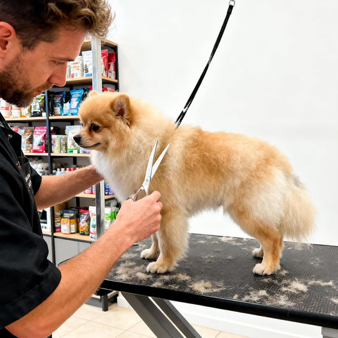 7.5 inch Trimming Dog Grooming Scissors, Professional Dog Scissors for Grooming Pet Grooming Shears, Ergonomic