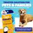 Soft Claws Jumbo Dog Nail Caps - 40 Non-Slip Covers for Long-Lasting Floor and Furniture Protection, Natural