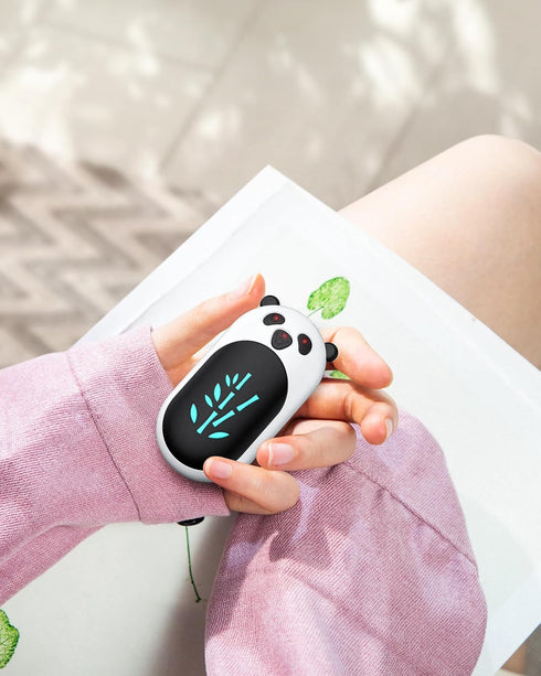 Rechargeable Hand Warmers 2 Pack, 6000mAh Electric Reusable Pocket Heater for Outdoor