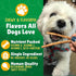 Lucky Premium Treats Sweet Potato Straws - Single Ingredient Vegetable Dog Treats, 13 oz Bag