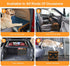 Back Seat Extender for Dogs up to 200lbs, Collapsible Dog Car Front Seat Extender with Storage Pockets