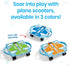 hand2mind Orange Plane Glider Scooter Board, Floor Scooter Board, Gross Motor Toys, Kids Exercise & Physical Education