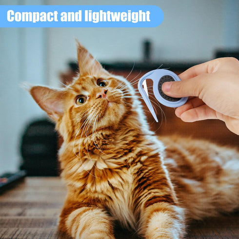 4pcs Pet Knotting Combs, Cat Knotting Detangler Comb with Stainless Steel Blade for Dog Grooming Tool Kit