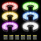KINGTOP LED Golf Hole Lights with Lens - Light Up Night Golf, Putt-Putt Flag Cup Glow Lamp for Backyard Putting Green