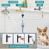 Dog Bath Hose Sprayer and Scrubber Attachment, Indoor/Outdoor Pet Bathing and Grooming, Pet Shower Brush