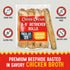 8-9" (25 Pack) Canine Chews Chicken Basted Dog Rawhide Retriever Rolls - USA-Sourced Chicken Basted Dog Chews - Healthy