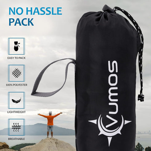Sleeping Bag Liner and Camping Sheet, Silk Like Material with Full Length Zipper for Travel