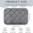4 Pack Self Warming Dog Mat & Self Heating Cat Pad, Extra Warm Thermal Pet Bed, Washable Crate Mat, Gray (19 x 27.5